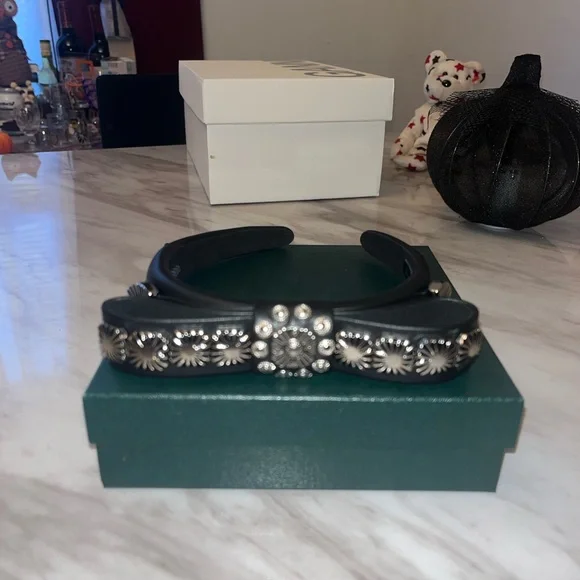 TOGA ARCHIVES LEATHER HEADBAND 2 カチューシャ Toga Archives Headband